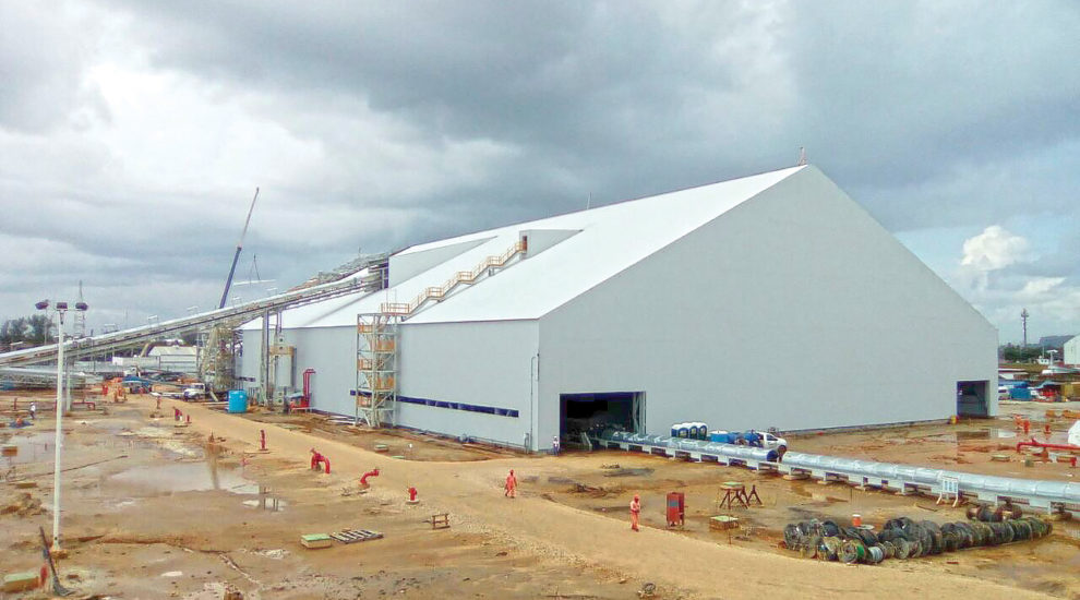 PLANTA SOLIDIFICADORA – NAVE DE ALMACENAMIENTO